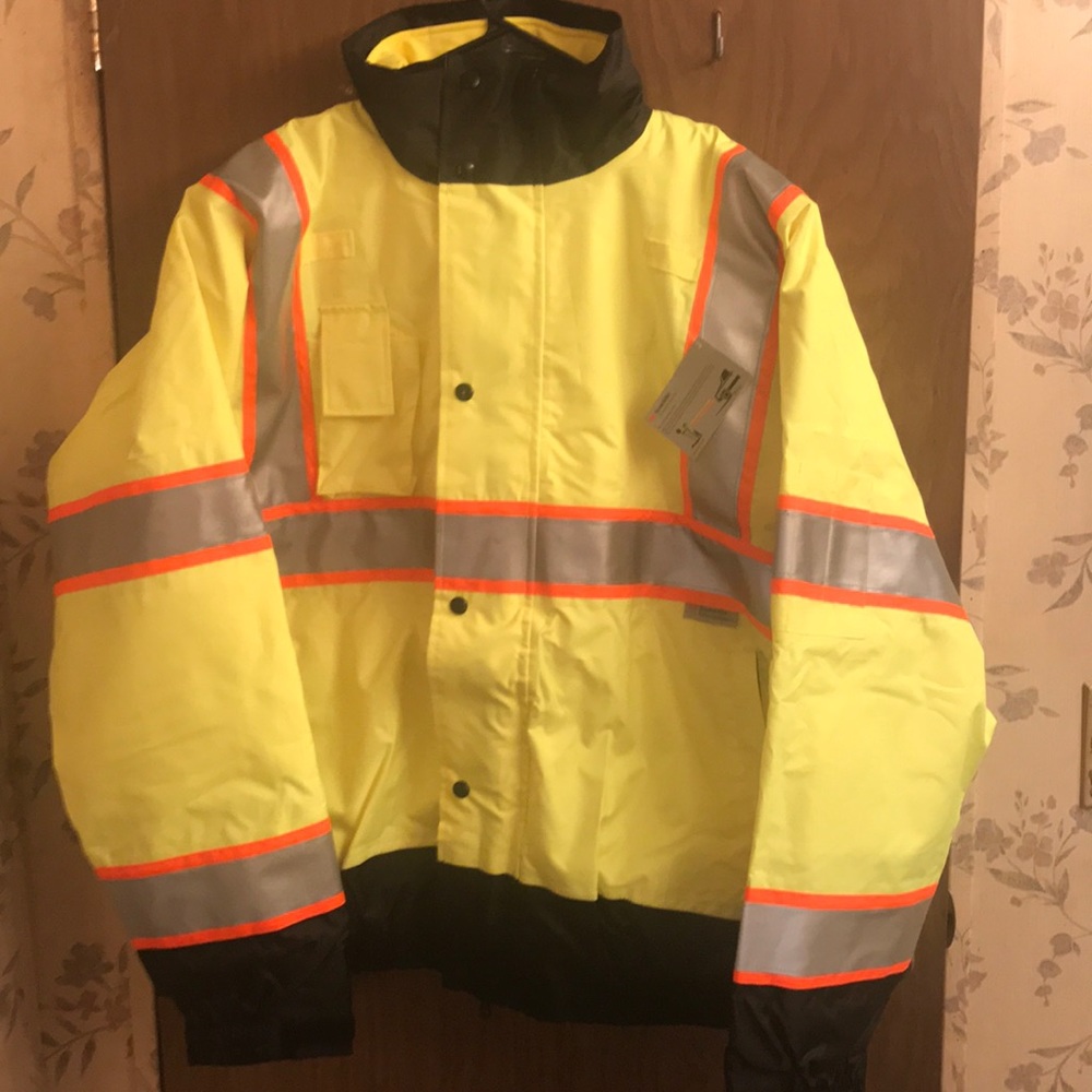 Reflective three season jacket 2X new